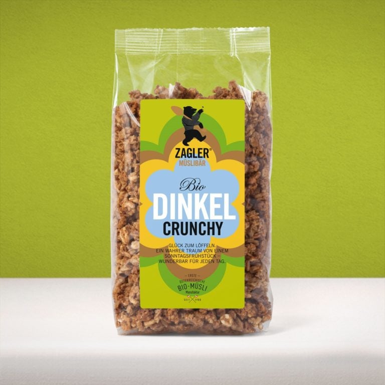 Bio Mini Dinkel Crunchy Müsli – knusprig gebacken