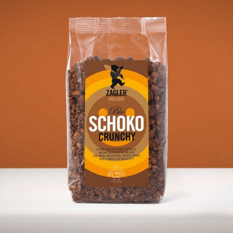 Bio Mini Schoko Crunchy Müsli – knusprig gebacken